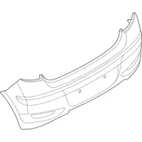 Orig. Hyundai Stossf&auml;ngerverkleidung 866110x220