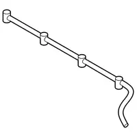 Orig. Land Rover Leck&ouml;lleitung Lr139695