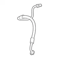 Orig. Toyota Schlauch Kompressor / Verdampfer 8870402d20