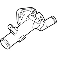 Orig. Renault Thermostatgeh&auml;use Mit Thermostat 110602770r