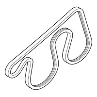 Orig. Toyota Hauptriemen 9091602736