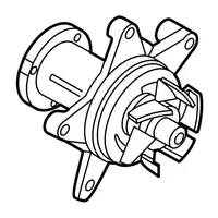 Orig. Hyundai Wasserpumpe 2510003040