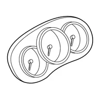 Orig. Renault Instrumententafel Komplett 248091950r