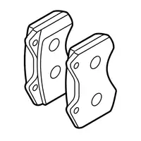 Orig. Renault Bremsklotzsatz 7711946191