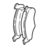 Orig. Renault Bremsklotzsatz 410604076r