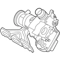 Orig. Renault Auspuffkr&uuml;mmer Mit Lader 144106434r