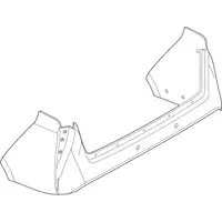 Orig. Toyota Stossf&auml;ngerverkleidung