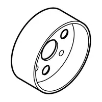 Orig. Renault Riemenscheibe Wasserpumpe 210510501r