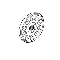 Orig. Fiat Raddeckel Vorn 46792066