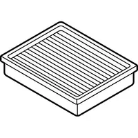 Orig. Renault Luftfiltereinsatz 165464ja1b