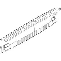 Orig. Renault Innenverkleidung Heckblech 849208047r