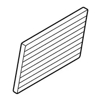 Orig. Renault Pollenfiltereinsatz 272775xa0a