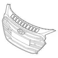 Orig. Hyundai K&uuml;hlergrill Komplett 86350a6800