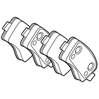 Orig. Renault Bremsklotzsatz 7711946178