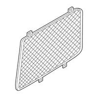 Orig. Renault Satz Heckscheiben Schutzgitter 7711427945