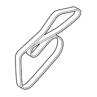 Orig. Hyundai Hauptriemen 252122a610