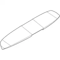 Orig. Renault Heckspoiler Oben 8201736344