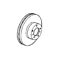 Orig. Fiat Bremsscheibe 51856411