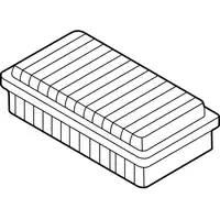 Orig. Toyota Luftfiltereinsatz 17801k0030