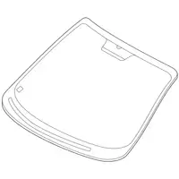 Orig. Hyundai Frontscheibe Hitzerefl. Get&ouml;nt 861102r100