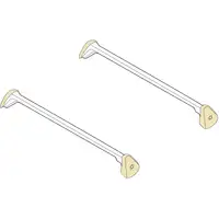 Orig. Renault Dachreling Traverse Satz 8201299010