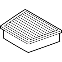 Orig. Mazda Luftfiltereinsatz Y64513z40a