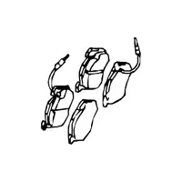 Orig. Renault Bremsklotzsatz 7711130034