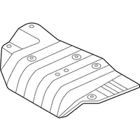 Orig. Toyota Hitzeschutz Nachschalld&auml;mpfer 5832702261