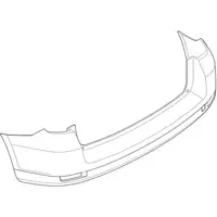 Orig. Renault Stossf&auml;ngerverkleidung 850107198s