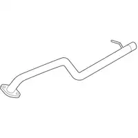 Orig. Toyota Auspuffrohr Hinten