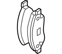 Orig. Motrio Bremsklotzsatz VW, Audi, Skoda, Seat 8660004642