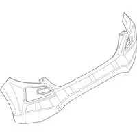 Orig. Hyundai Stossf&auml;ngerverkleidung 86610j9101