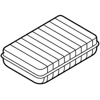 Orig. Toyota Luftfiltereinsatz 178010g010