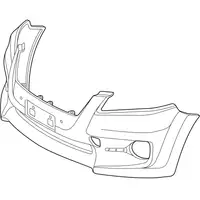 Orig. Toyota Stossf&auml;nger Verkleidung