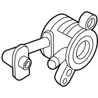 Orig. Renault Nehmerzylinder Mit Ausr&uuml;cklager 306205974r