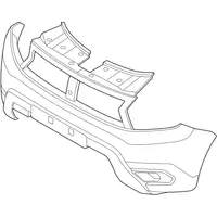 Orig. Renault Stossf&auml;nger Verkleidung 620228952r