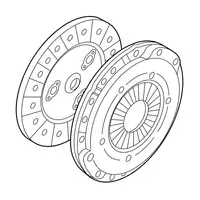 Orig. Renault Kupplungsdruckplatte/scheibe 302055884r