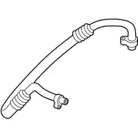 Orig. Renault Schlauch Kondensator / Kompressor 924905936r