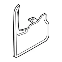 Orig. Renault Schmutzf&auml;nger Hinten Satz 788137377r