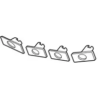 Orig. Renault Halter Abstand-sensor Kit Vorne 284529137r