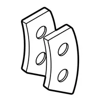 Orig. Mazda Bremsklotzsatz C2y32648za9a