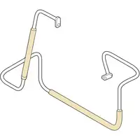 Orig. Renault Schlauch Kondensator / Kompressor 924900018r