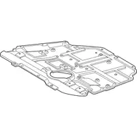 Orig. Toyota Motorschutzblech 5141002170