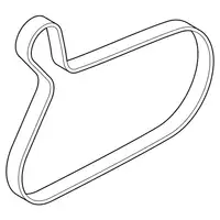 Orig. Land Rover Hauptriemen Lr175703