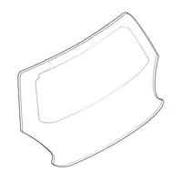 Orig. Toyota Heckscheibe Heizbar/get&ouml;nt 681050h091