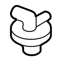 Orig. Hyundai K&uuml;hlerverschluss 2533017000