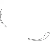 Orig. Renault Satz Zierleisten Seitlich 620727547r